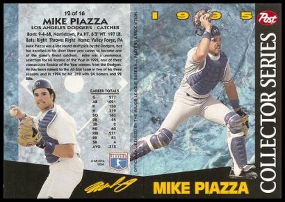 12 Mike Piazza